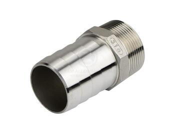 Hose Tail 1 1/2" Bsp Male 316Ss 45mm