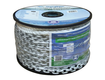 Anchor Rope & Chain Kit - 3 Strand Nylon - Galvanised