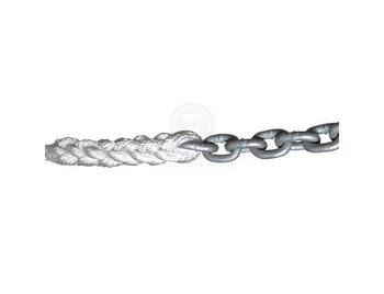 Anchor Warp Kit 12.5mm X 50M 3 Str Nylon - 8mm X 10M Gal Sl Chain