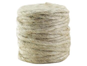 6-8mm X 26M Untarred Hemp (5 Rolls)