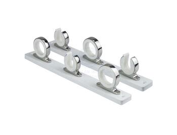 Rod Rack 3 Ss Board Mounted Made In China