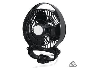 Fan Maestro 12V Black - Led Light