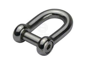 Shackle 8mm With Hex Socket Pin 316G