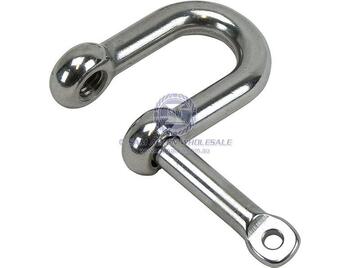 8mm "D" Shackle W/- Capt Pin