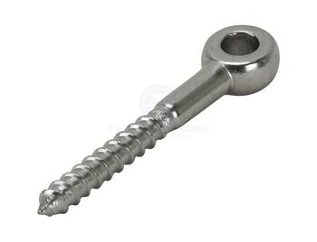 6mm X 60mm Ss Screw Eye