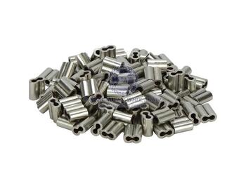 Swage Hand Nickel Plated Copper 4.8mm Pack Of 100