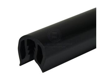 Gunwale Moulding 43mm Black 50m