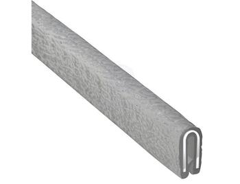 Edge Trim 3.2mm 50M Grey Pvc - Aluminium