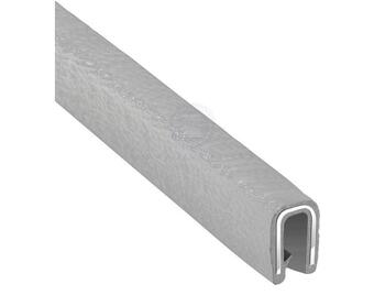 Edge Trim 6.3mm 50M Grey Pvc - Aluminium