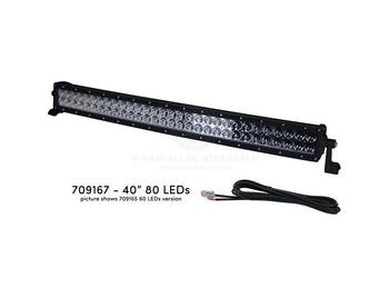 LED Bar 40" Curved 400w 9-36V Black