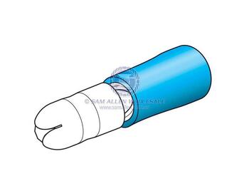 Insul Bullet Term M 4mm Blue Pack10