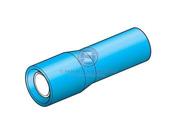 Insul Bullet Term F 4mm Blue Pack10