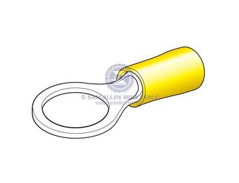 Insul Eye Term 5mm Yellow Pack 100