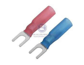 Insul Fork Term 4mm Red Wp Pack 25