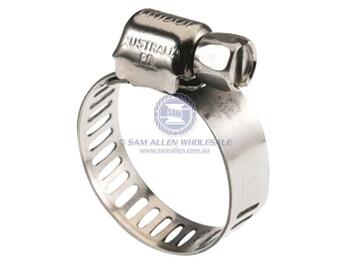 6mm - 16mm S/S Hose Clamps Box 10