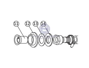 Toilet Inlet Fitting Kit Tmc - Std